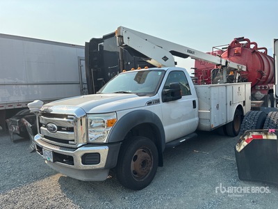 2011 Versalift TEL29N-03 29 ft on 2011 Ford F-550 XLT 4x2 Bucket Truck (Inoperable)