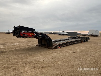 2021 Brandt 65 ton Tri/A Removable Gooseneck Remorque Surbaissée