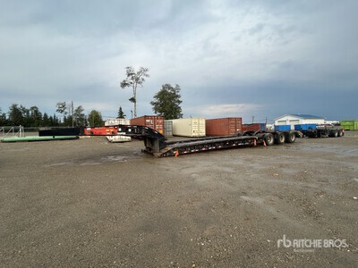 2021 Brandt 65 ton Tri/A Removable Gooseneck Remorque Surbaissée
