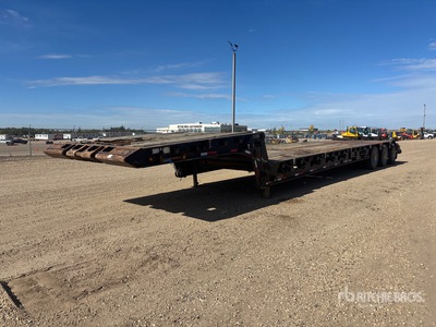 2009 Doepker 50 ft Tri/A Remolque de Cuello Abatible