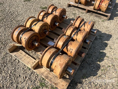 Quantity of (8) Single Flange Rollers