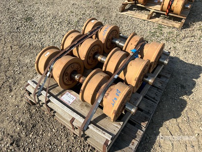 Quantity of (6) Single Flange Rollers