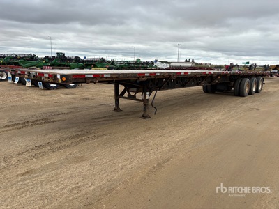 2015 Manac 53 ft Tri/A Remolque caja abierta