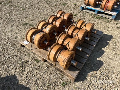 Quantity of (8) Single Flange Rollers