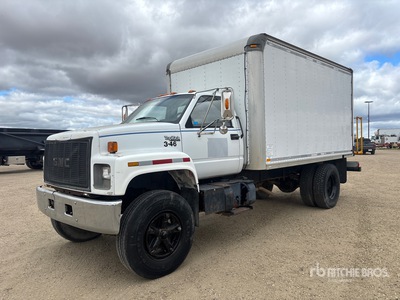 1994 GMC C7H042 4x2 Van Truck
