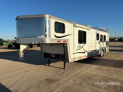 2008 Bison 28 ft T/A Remorque pour chevaux
