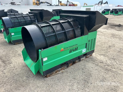 Erie Industries GF480 Rotary Drum Crible rotatif
