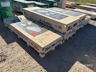 TMG MS3050 30 ft x 50 ft Metal Garage Schuur (Unused)