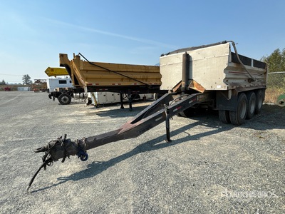 2015 Renn 16 ft Tri/A Pup Dump Trailer