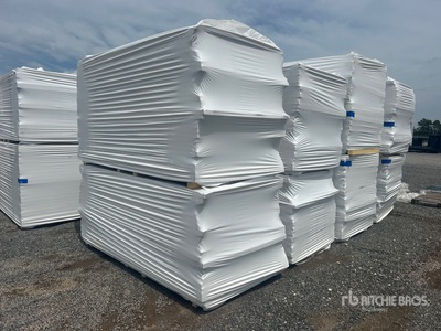Quantity of (8) Pallets of Polyiso Insulation Divers  (Unused)