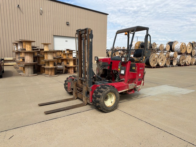 2014 Moffett M80BC 8000 lb 3x3 Truck Mounted Forklift