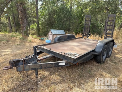 12 ft T/A Equipment Trailer