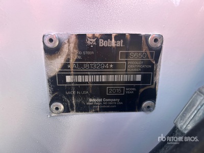 2014 Bobcat S650 Two-Speed High Flow Schranklader