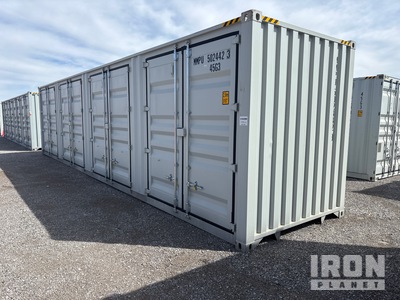 2026 40 ft High Cube Multi-Door 40 Ft One-Way High Cube Container per stoccaggio