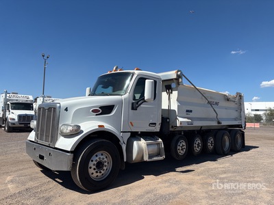 2018 Peterbilt 567 12x4 Simple 16 Camion-benne à cinq essieux