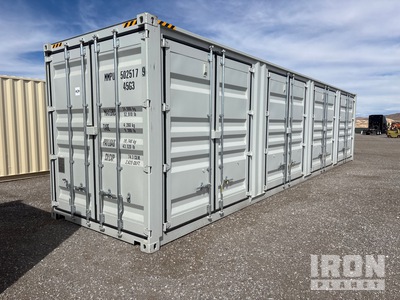 2026 40 ft High Cube Multi-Door Storage Container