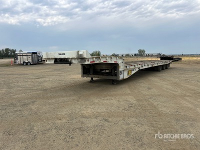 2007 Trail King TK70SA-533 70 ton 53 ft Tri/A Sliding Axle Trailer