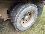 Underbody with Left Rear Drive Tires