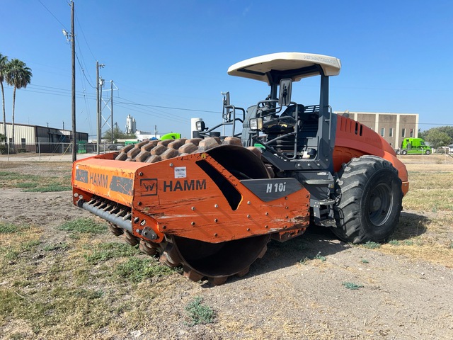 2018 Hamm H10IP Padfoot Drum Compactor 2018 Hamm H10IP Padfoot Drum Compactor