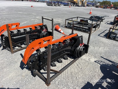 2026 GIYI GY-D39 39 in Mini Skid Steer Trencher (Unused)
