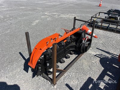 2026 GIYI GY-X39 39 in Mini Skid Steer Trencher (Unused)