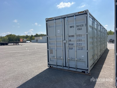 2026 40 ft High Cube Multi-Door Conteneur de stockage