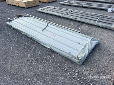 2026 SKLP SK-XH50 3 Ft x 10 Ft Galvalume Steel Sheets (Unused)