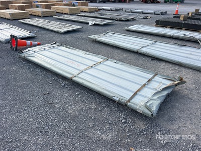 2026 SKLP SK-XH50 3 Ft x 10 Ft Galvalume Steel Sheets (Unused)