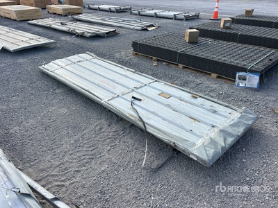 2026 SKLP SK-XH50 3 Ft x 10 Ft Galvalume Steel Sheets (Unused)