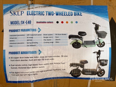 2026 SKLP SK-E48 E-bikes Scooter (Unused)