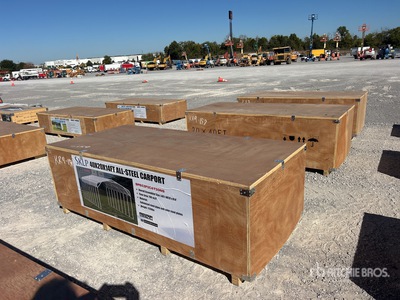 2026 SKLP SK-SC40 20 ft x 40 ft All-Steel Carport (Unused)
