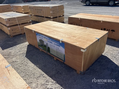 2026 SKLP SK-ZP20 20 ft x 30 ft All-Steel Carport (Unused)