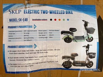 2026 SKLP SK-E48 Electric Scooter (Unused)