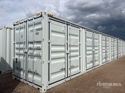 2026 Multi-Door 40 Ft One-Way High Cube Conteneur de stockage (Unused)