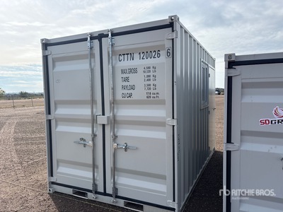 2026 12 ft Standard Multi-Door Open-Sided 12 Ft Opslag container (Unused)