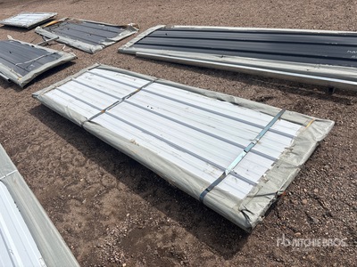 Quantity of (50) 2026 SKLP SK-XH50 3 ft x 10 ft Galvalume Steel Sheets (Unused)