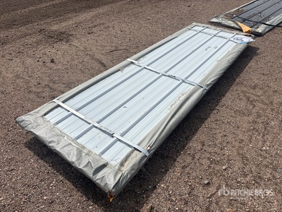 Quantity of (50) 2026 SKLP SK-XH50 3 ft x 10 ft Galvalume Steel Sheets (Unused)