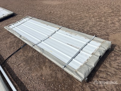 Quantity of (50) 2026 SKLP SK-XH50 3 ft x 10 ft Galvalume Steel Sheets (Unused)