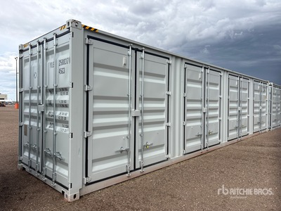 2026 40 ft High Cube Multi-Door 40 Ft One-Way High Cube Conteneur de stockage (Unused)