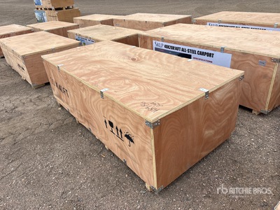 2026 SKLP SK-SC40 20 ft x 40 ft 40 Ft x 20 Ft Abri d'Auto (Unused)