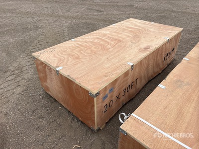 2026 SKLP SK-ZP20 20 ft x 30 ft All-Steel Carport (Unused)