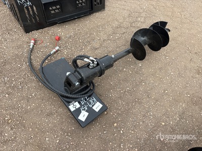 2026 GIYI 12 in Mini Skid Steer Auger (Unused)