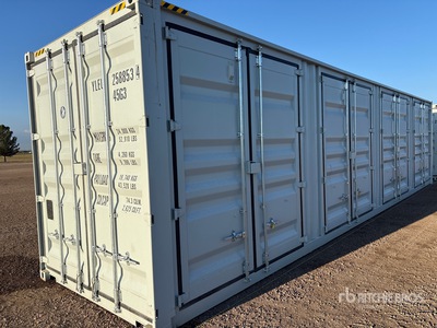 2026 40 ft High Cube Multi-Door Open-Sided 40 Ft One-Way High Cube Storage Container (Unused)