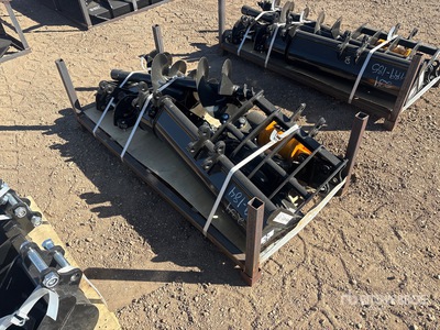 Quantity of (8) 2026 VICSEC VCA-8 Miscellaneous Excavator Attachments (Unused)