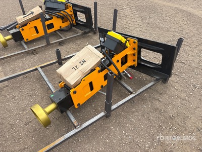 2026 GIYI GY-D680 56 in Skid Steer Post Driver (Unused)
