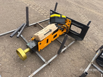 2026 GIYI GY-D680 56 in Skid Steer Post Driver (Unused)