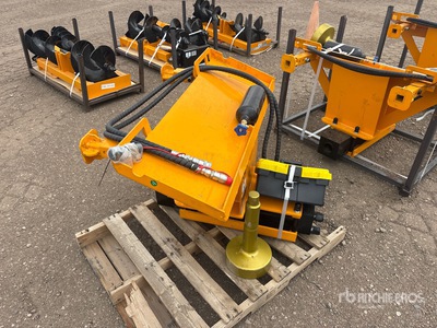 2026 GIYI GY-AD680 47 in Skid Steer Post Driver (Unused)
