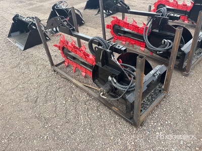 2026 GIYI GY-X39 24 in Mini Skid Steer Trencher (Unused)