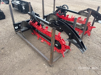 2026 GIYI GY-X39 24 in Mini Skid Steer Trencher (Unused)