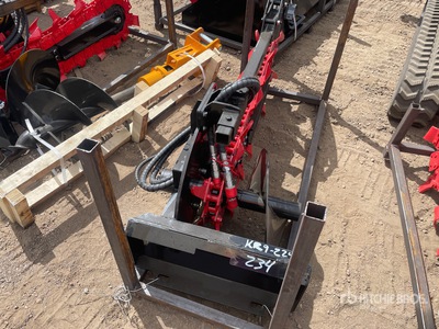 2026 GIYI GY-X39 Mini Skid Steer Trencher (Unused)